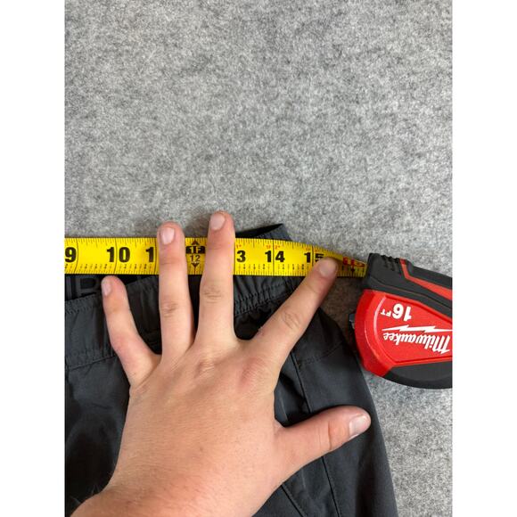 Gerry Shorts Mens Size 28 Gray Stretch Elastic Waist Performance Hiking Trail - Picture 3 of 8